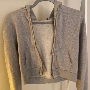BRANDY MELVILLE ZIP UP HOODIE